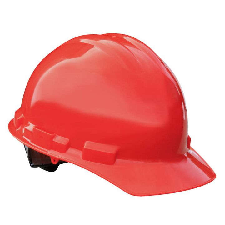 Radians Hard Hat Granite Cap Style 6 Point Ratchet Red