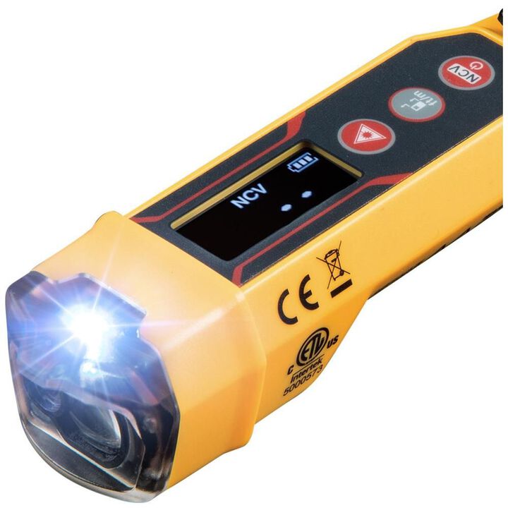 Klein Tools Non-Contact Voltage Tester Pen with Laser Distance Meter, 12 to 1000V AC, large image number 8