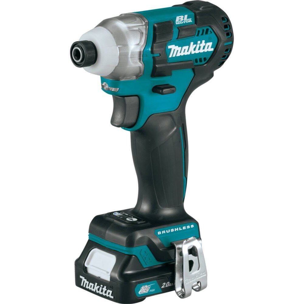 Makita 12V max CXT Lithium-Ion Brushless Cordless Impact Driver Kit 2.0 Ah, large image number 5