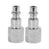 DEWALT 1/4 Inch FNPT Industrial Plugs, 2 Pack, small image number 1