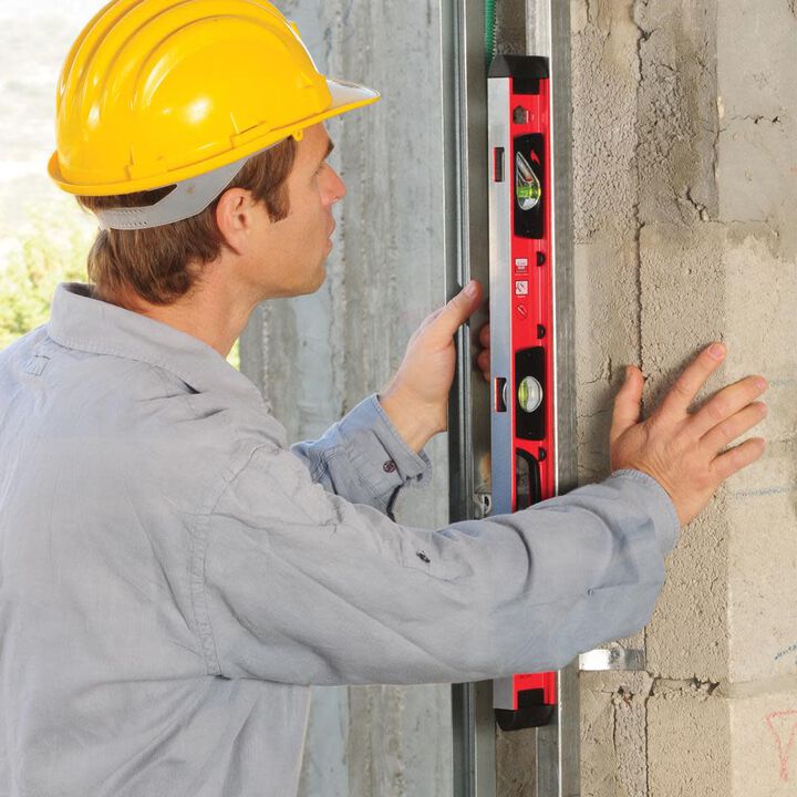 Kapro Samson 48 In. I-Beam Level with Plumb Site, large image number 2