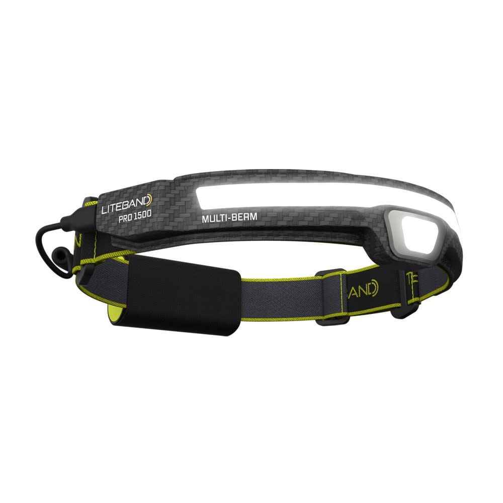 Liteband Pro 1500 MB Carbon Fiber LED Rechargeable Headlamp, large image number 3