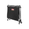 Rubbermaid 220 Lbs 8 Bushel Black Single Stream Collapsible X-Cart Basket, small image number 4