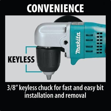 Makita 18V LXT Lithium-Ion Cordless 3/8 in. Angle Drill Kit, large image number 2