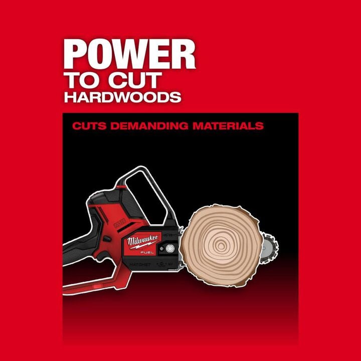 Milwaukee M18 FUEL HATCHET 8 Inch Pruning Saw  - Reconditioned (Bare Tool), large image number 4