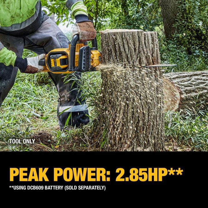 DEWALT Chainsaw 60V MAX 18inch Brushless Cordless (Bare Tool), large image number 14