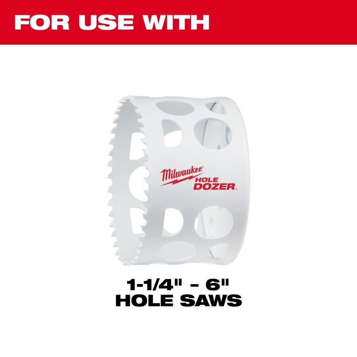 Milwaukee 7/16 in. Large Thread Quick Change Arbor, large image number 2