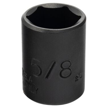 Proto 1/4in Drive Black Oxide Socket 5/8in - 6 Point