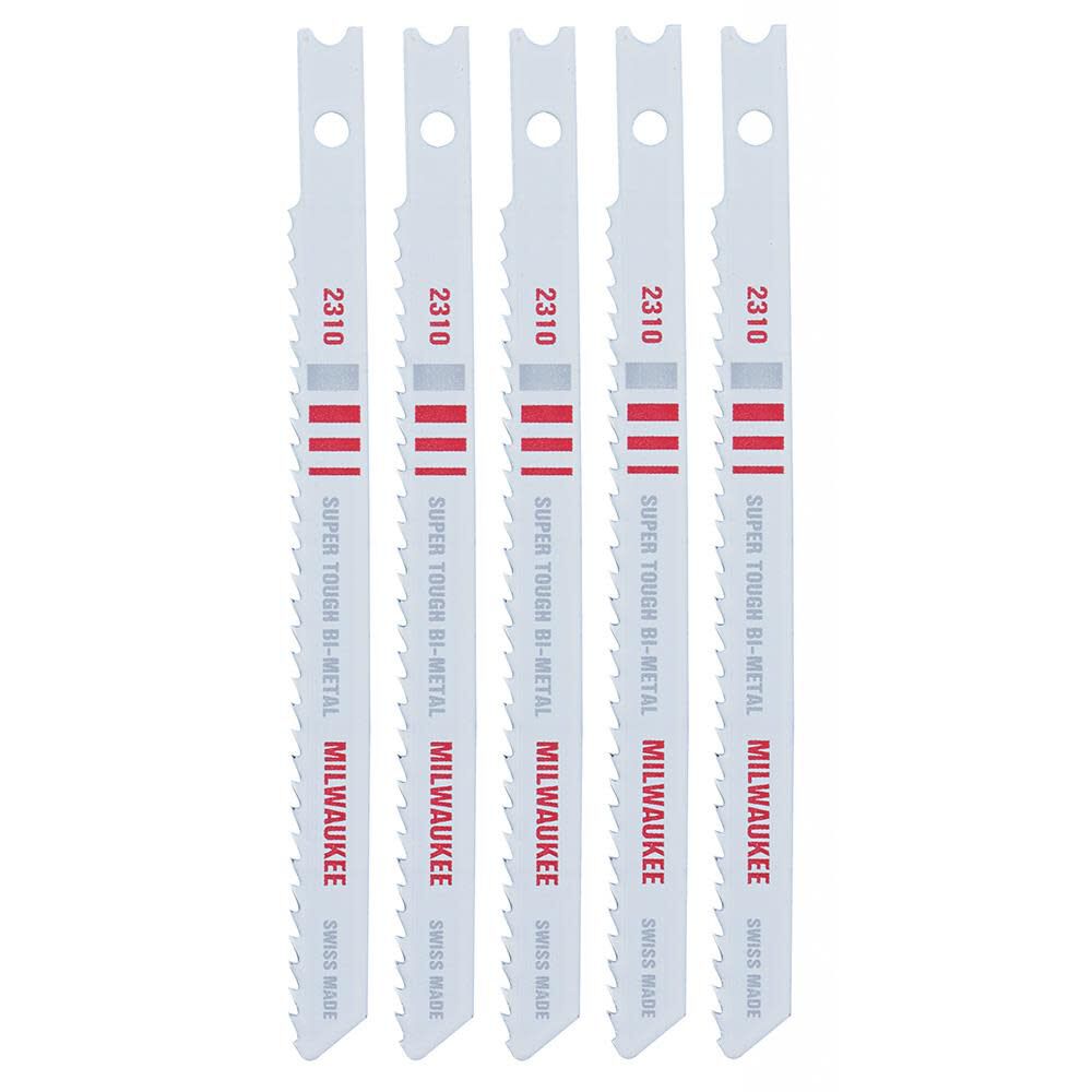 Milwaukee Jig Saw Blade Bi-Metal 10 Teeth Per Inch 4-1/8 in. Length, large image number 9