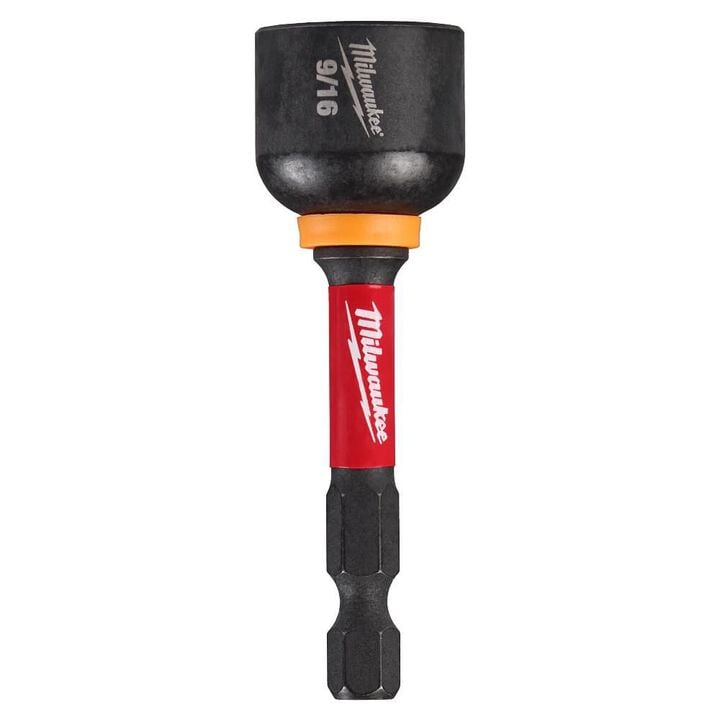 Milwaukee SHOCKWAVE Impact Duty 9/16 Inch x 2-9/16 Inch Magnetic Nut Driver, large image number 9