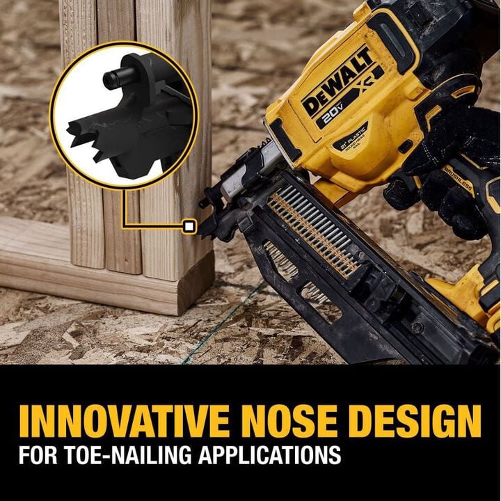 DEWALT 20V MAX Cordless Framing Nailer & Nailer Extended Magazine Bundle, large image number 9