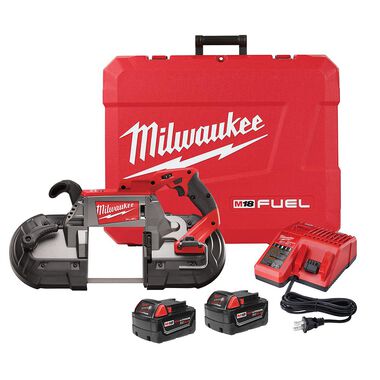 Milwaukee M18 FUEL Deep Cut Band Saw - 2 Battery Kit, large image number 0