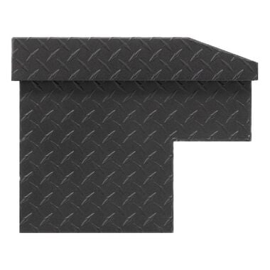 Weather Guard 56in Lo-Side Truck Tool Box Aluminum Textured Matte Black, large image number 3