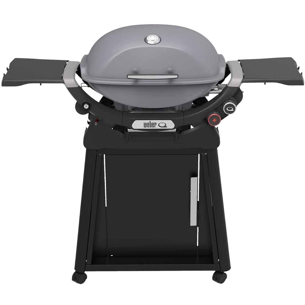 Weber Q2800N+ Gas Grill (Liquid Propane) with Stand Bundle