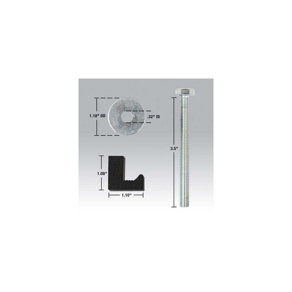 Buyers Products Company Buyers Products Universal Crossover Truck Box Mounting Kit, large image number 3