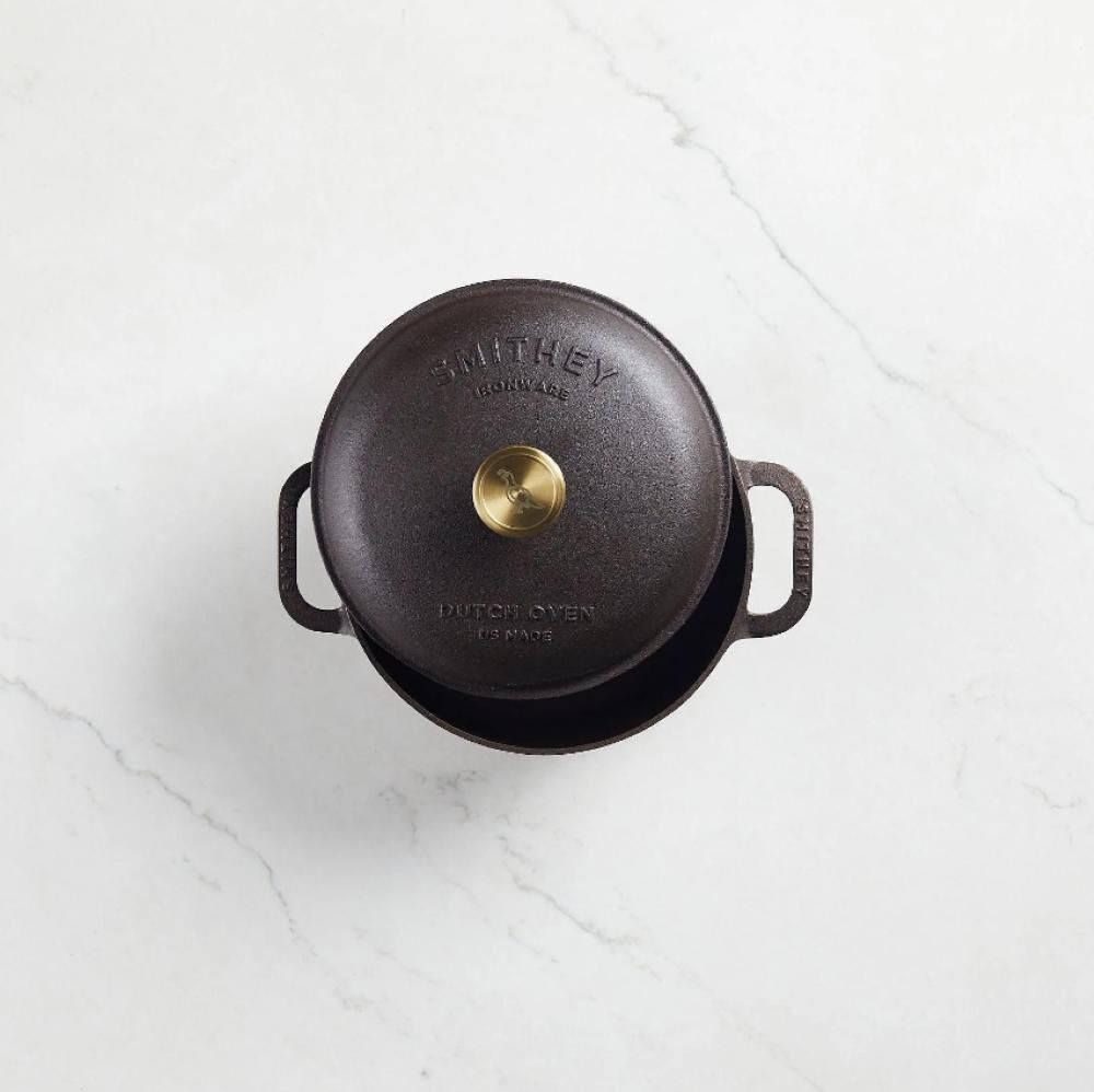 Smithey Ironware Cast Iron Dutch Oven 5.5 Quart, large image number 6