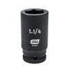 GEARWRENCH 3/4in Drive 6 Point Deep Impact SAE Socket 1-1/4in, small image number 1