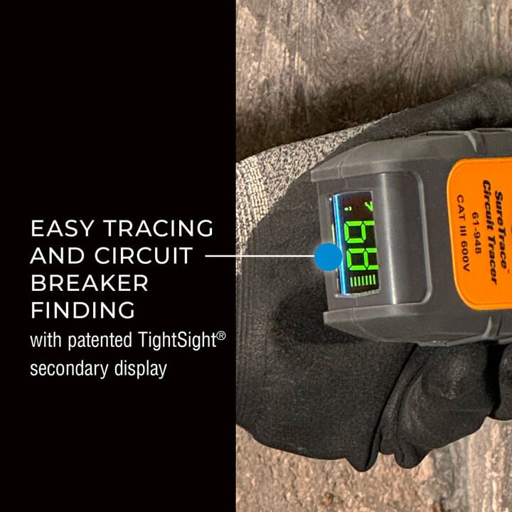 Ideal Industries SureTrace Plus Circuit Tracer 0-600V AC/DC with Continuity Test, large image number 5