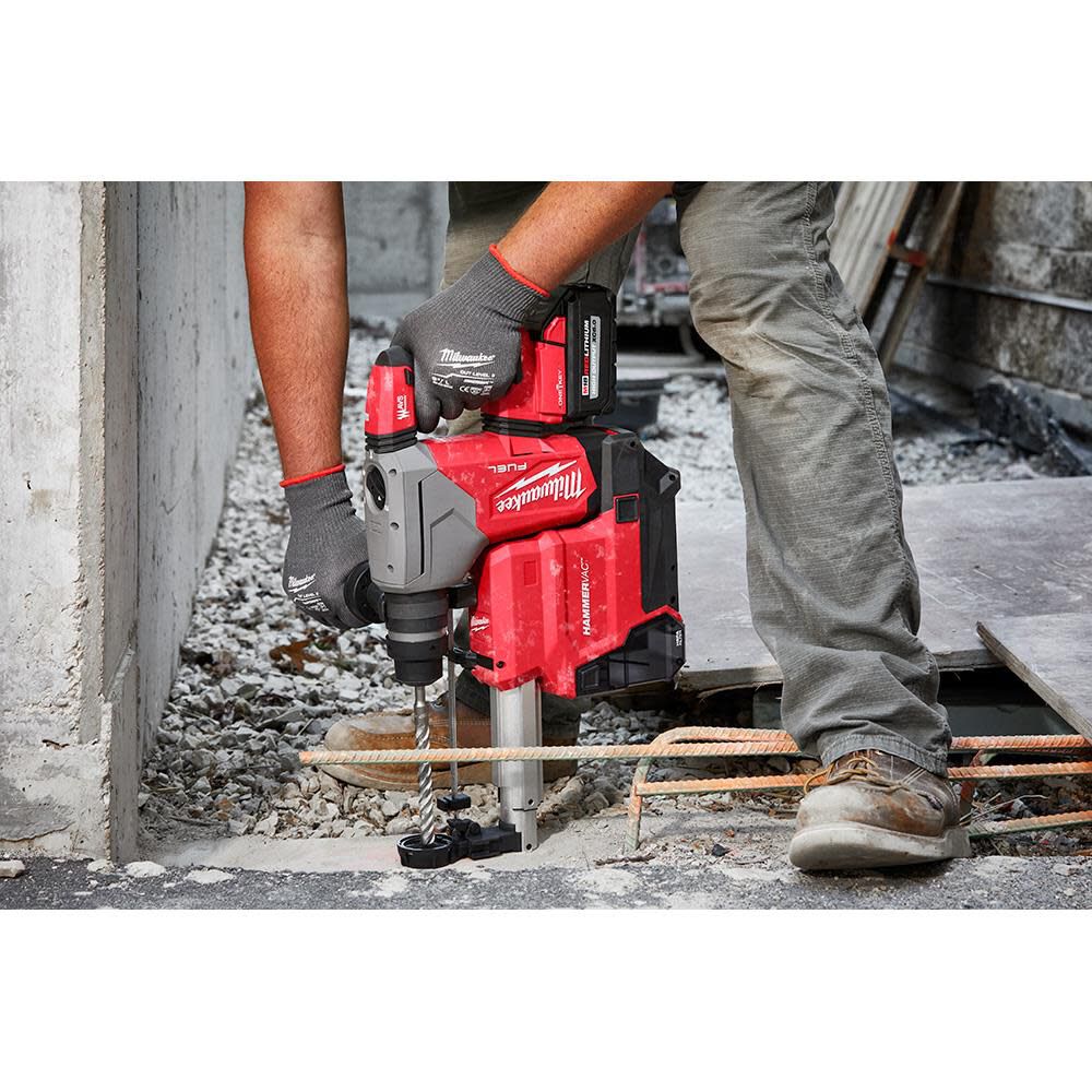 Milwaukee M18 FUEL 1 1/8inch SDS Plus Rotary Hammer ONE-KEY Dust Extractor Kit, large image number 20