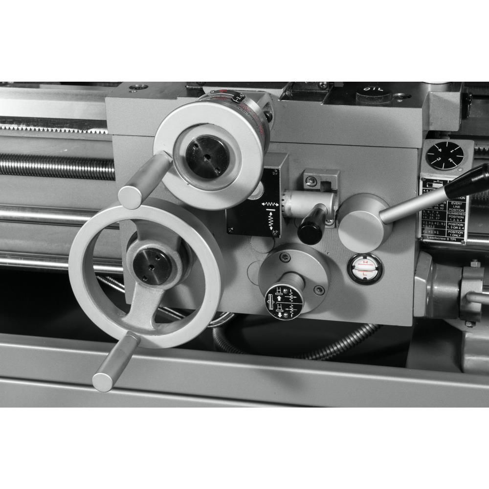 JET 14 x 40 Electronic Variable Speed Lathe with ACU-RITE 203 DRO & Taper Attachment, large image number 3