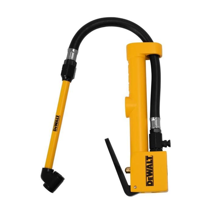 DEWALT Heavy Duty Tire Inflator with Sight Glass and 10 Inch Hose