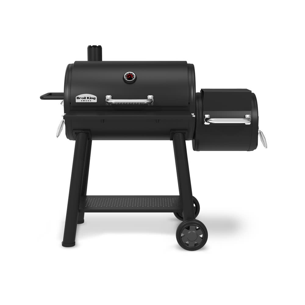 Broil King Smoke Offset XL Charcoal Horizontal Smoker – 958050