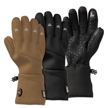 Mobile Warming Unisex Neoprene Heated Glove Black Medium