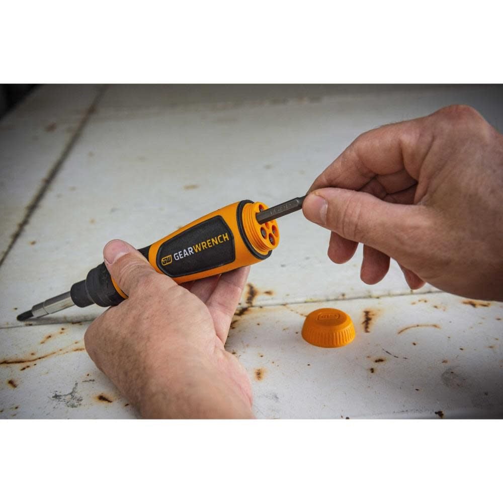 GEARWRENCH Multi Bit Driver Ratcheting 11 in 1, large image number 4