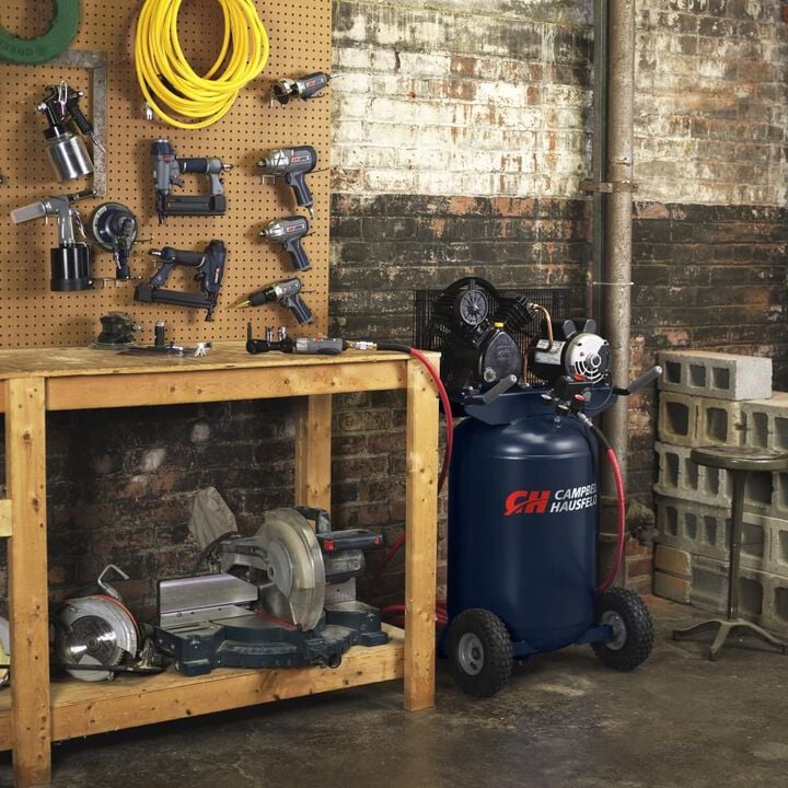 Campbell Hausfeld 30 Gallon 175 PSI 2 Stage Vertical Portable Air Compressor, large image number 14