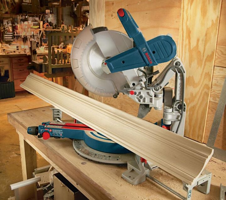 Bosch 12 Inch Dual-Bevel Glide Miter Saw, large image number 13