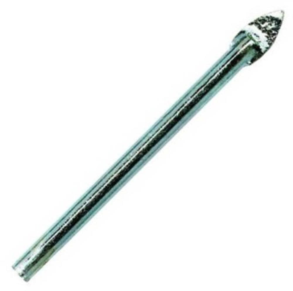 Irwin 50516 Hanson 1/4 Glass and Tile Carbide Tipped Drill Bit 