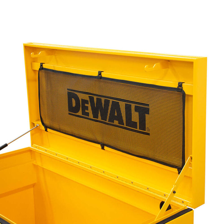 DEWALT 48 Inch Yellow Heavy Duty Steel Jobsite Box, large image number 6