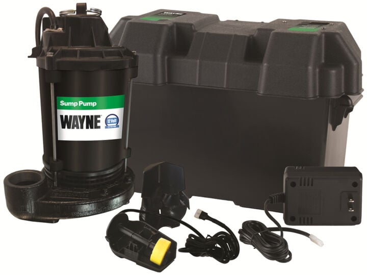 Wayne Water Systems 12V Battery Back Up Sump Pump, large image number 1