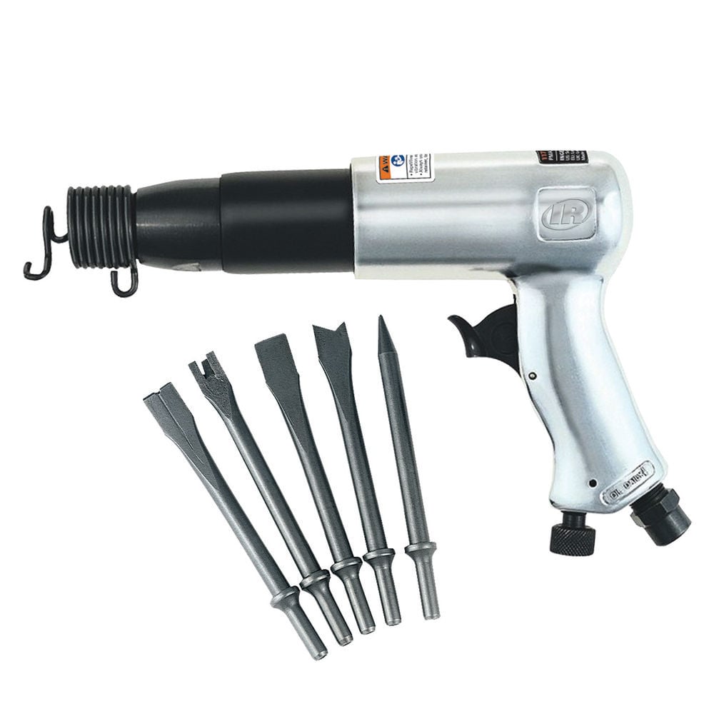 Ingersoll Rand Air Hammer Chisel Set, 2000 BPM, 5 Pieces, large image number 1