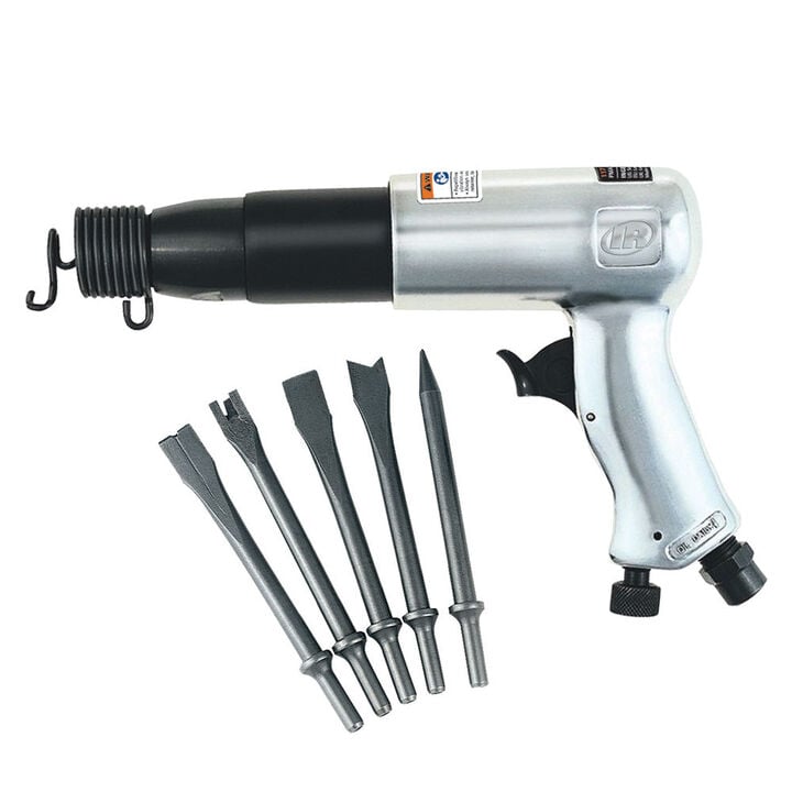 Ingersoll Rand Air Hammer Chisel Set, 2000 BPM, 5 Pieces