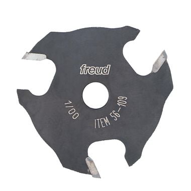 Freud 9/16 In. Depth x 5/32 In. Slot Three Wing Slotting Cutter, large image number 0