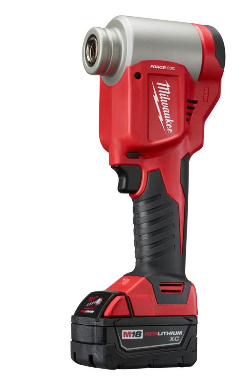 Milwaukee M18 FORCE LOGIC 10 Ton Knockout Tool 1 2 in. to 4 in. Kit 2676 23 Acme Tools