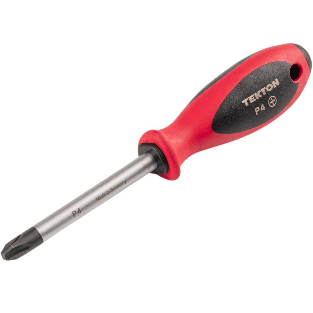 Tekton #4 Phillips Screwdriver 4 Inch Shank, large image number 1