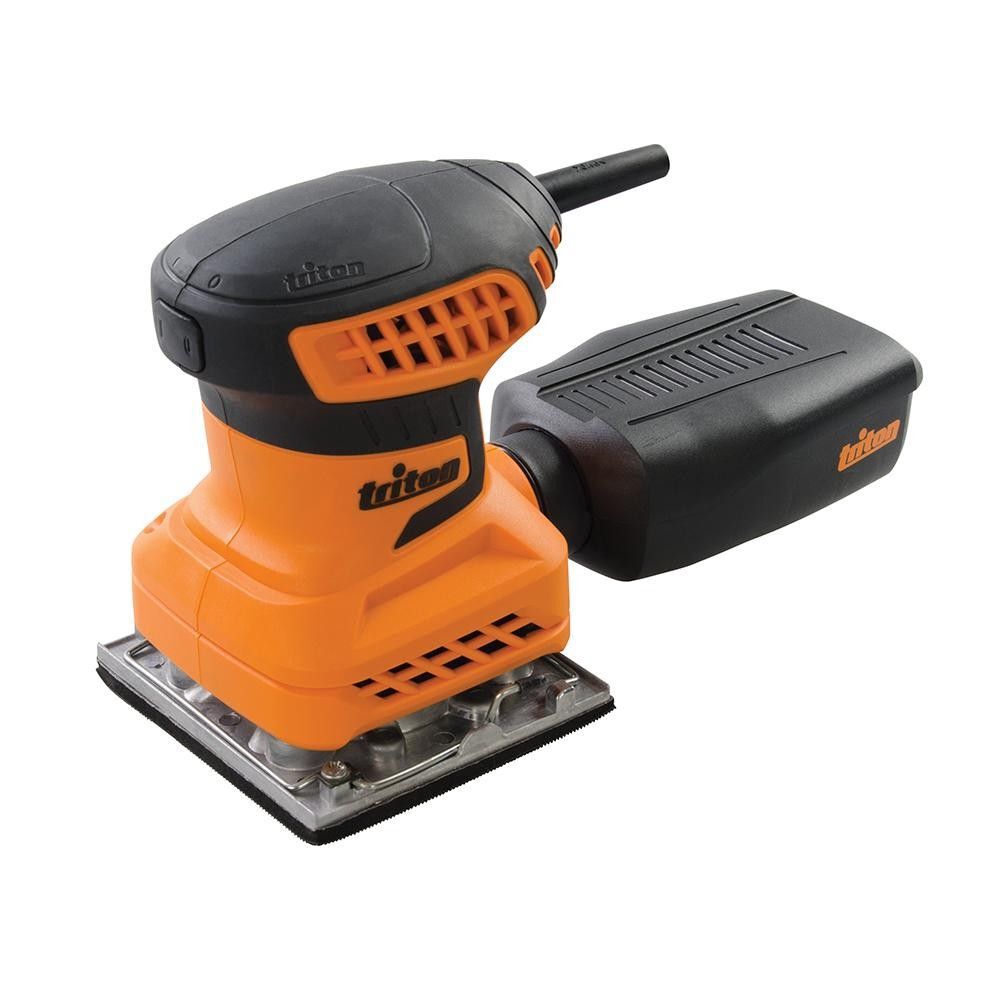 Triton Power Tools 200W Orbital Sander with 1/4 Sheet Sanding Pad, large image number 2