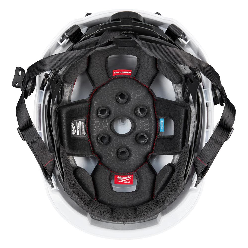 Milwaukee BOLT Black Safety Helmet with IMPACT ARMOR Liner Type 2 Class E & USB Cooling Fan Bundle, large image number 12