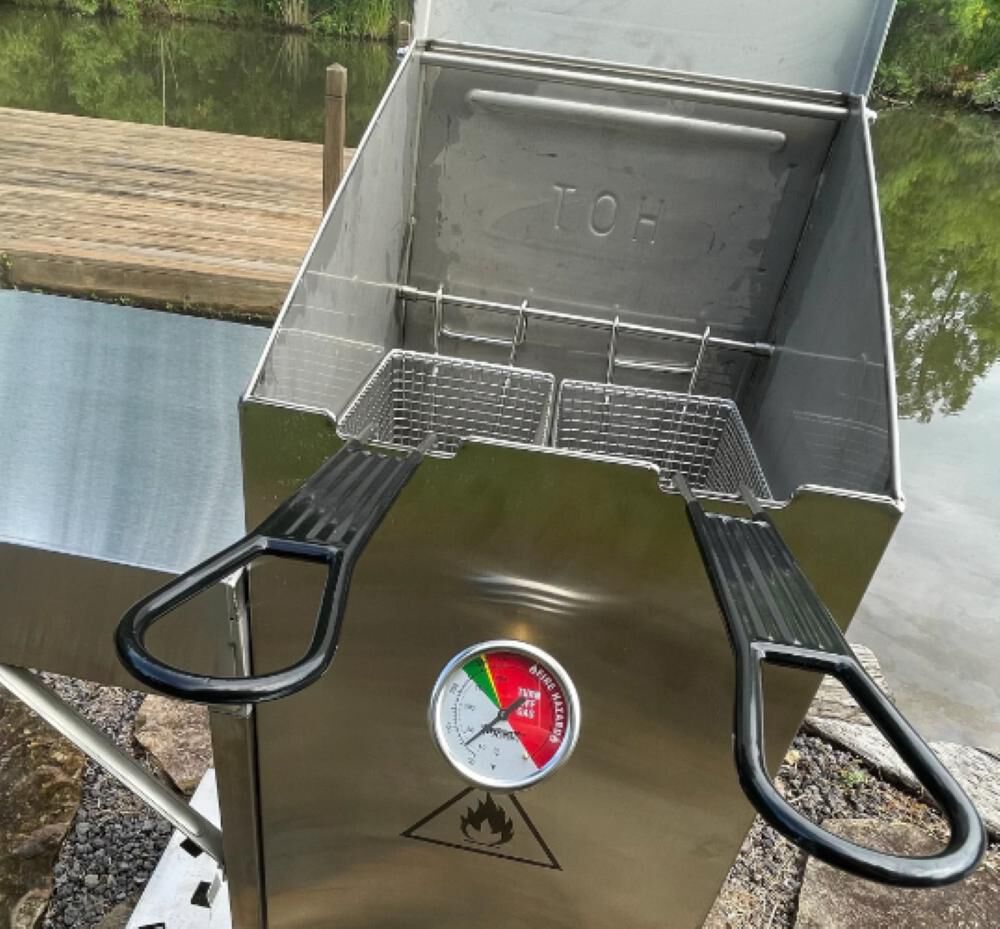 Bayou Classic Fryer Propane Stainless 4 Gallon with Cart, large image number 6