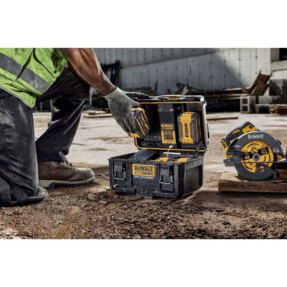 DEWALT TOUGHSYSTEM 2.0 20V Dual Port Charger, large image number 5