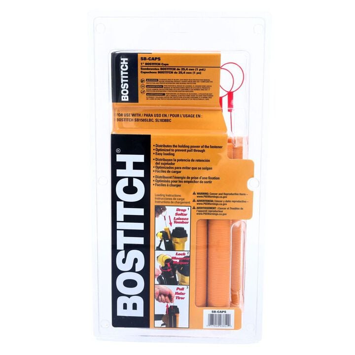 Bostitch Stapler & Nailer Caps 1000 Pieces, large image number 1
