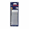 Bosch 5 pc. 4-5/8 In. 12 TPI Precision for Wood Jig Saw Blades, small
