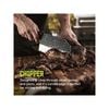 TRUE Primal Forge Steel Blade Chopper Knife with Wood Handle, small image number 4