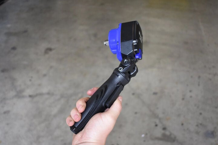 Astro Pneumatic Tools 1/2 Inch Nano Flex-Head Angle Impact Wrench, large image number 4