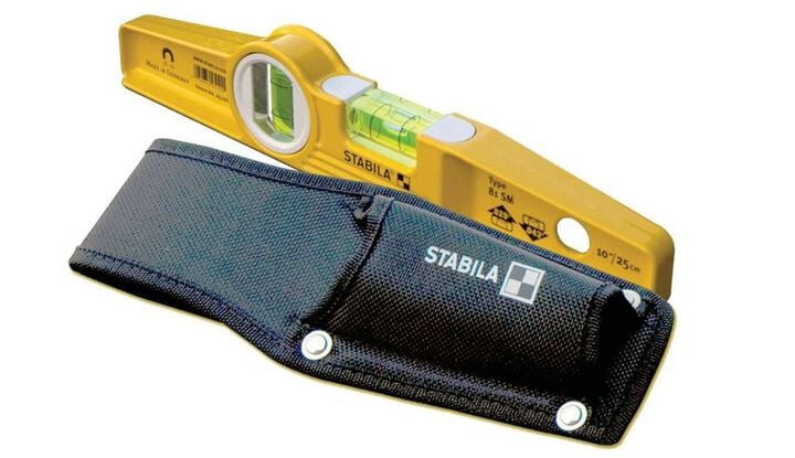 Stabila Black Holster for Die Cast Torpedo Levels, large image number 1
