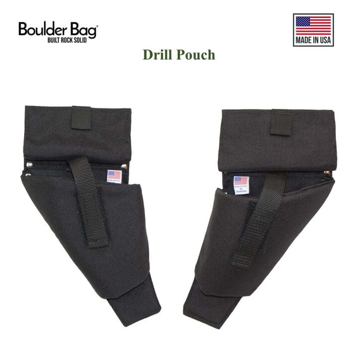 Boulder Bag Cordura Classic Nylon Drill Pouch, Black, large image number 2
