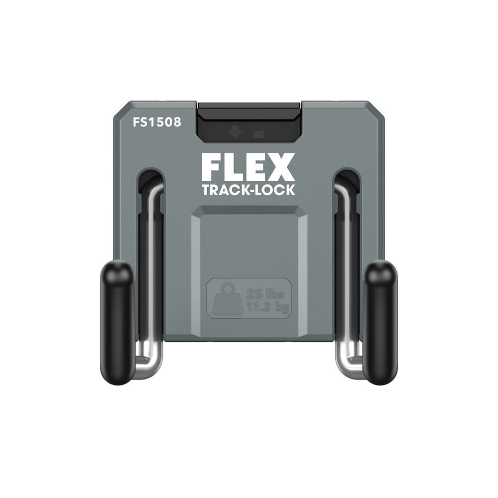 FLEX TRACK LOCK Large Folding Dual Straight Hook 2 Pack, large image number 3
