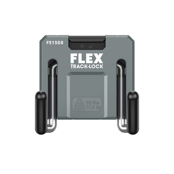 FLEX TRACK LOCK Large Folding Dual Straight Hook 2 Pack, large image number 2